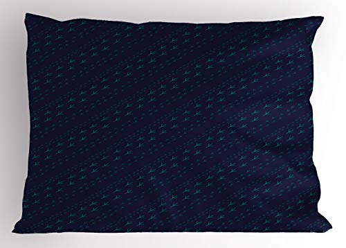 Navy Blue and Teal