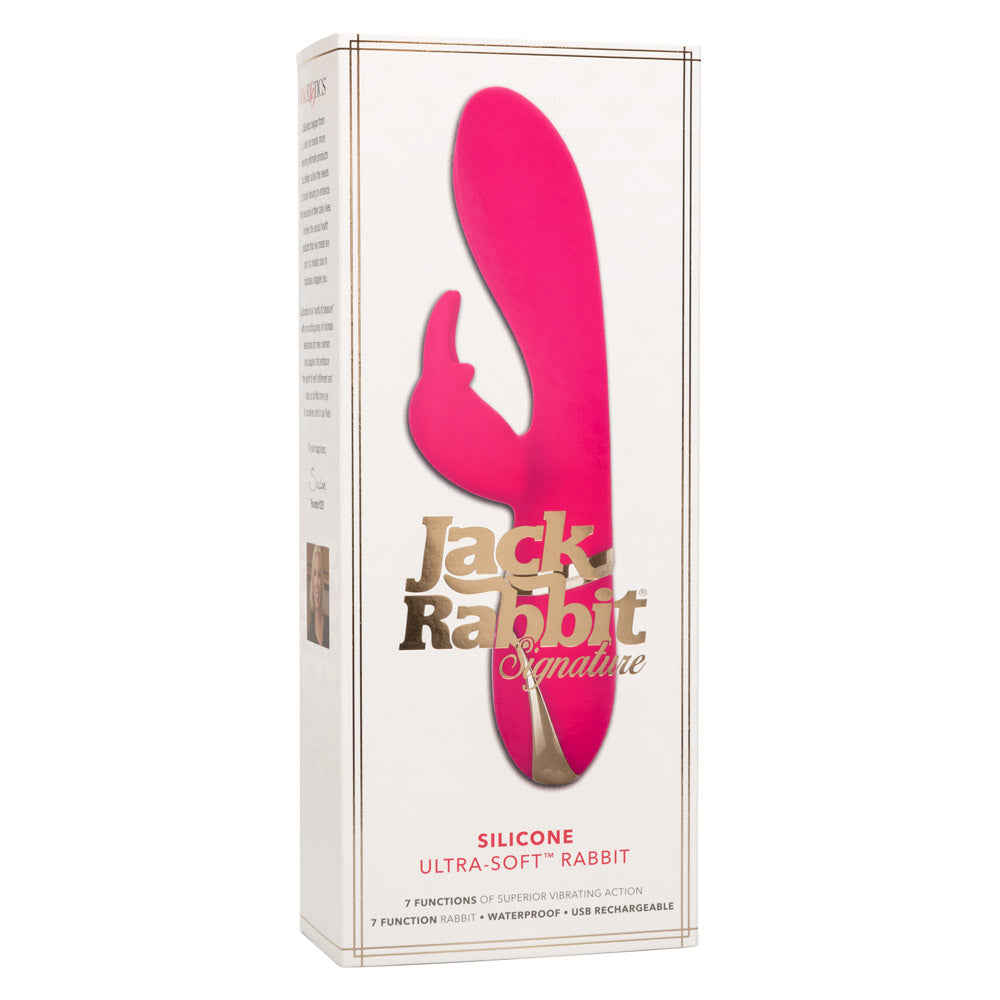 Jack Rabbit Signature Ultra Soft Silicone Rabbit - Perfect for Easter Gifts, Baby Teethers, and Sensory Play Toys