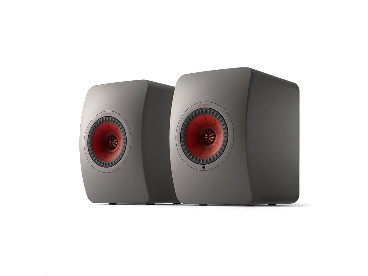 KEF LS50 Wireless II Bookshelf Speakers (Pair) – Premium Hi-Fi Audio for Home Theater & Music Listening