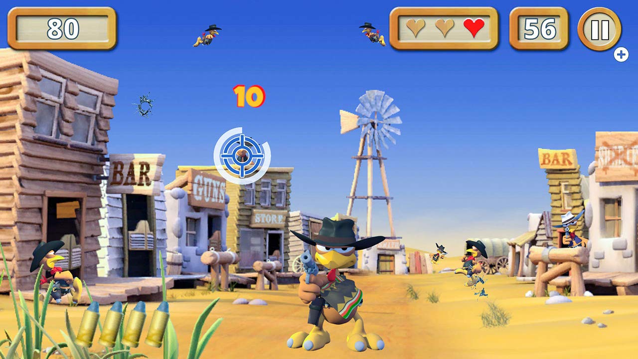 Crazy Chicken Shooter Edition - Nintendo Switch Game | Fun Shooting Adventure for Kids & Adults | Perfect for Family Game Nights & Party Entertainment