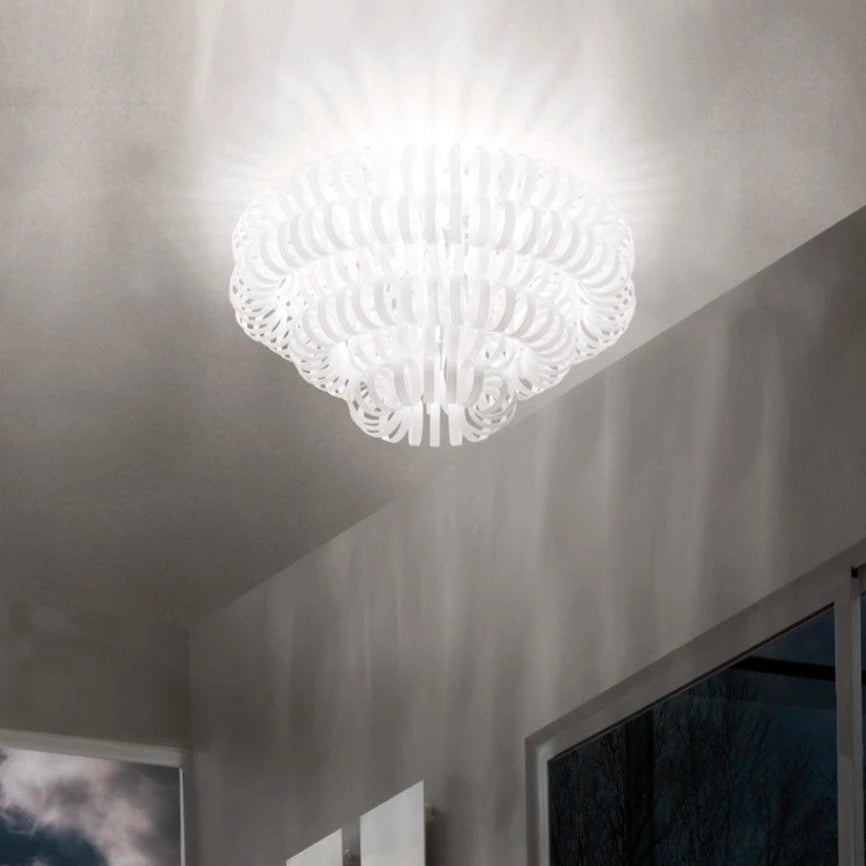 ECOS Modern Ceiling Lamp - Energy Efficient LED Light Fixture for Living Room, Bedroom & Kitchen | Dimmable & Easy Installation