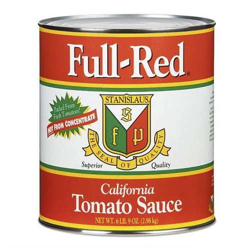 Premium #10 Can Full Red Tomato Sauce - Rich & Flavorful for Pasta, Pizza & Italian Cooking - Bulk Pantry Staple for Restaurants & Home Chefs