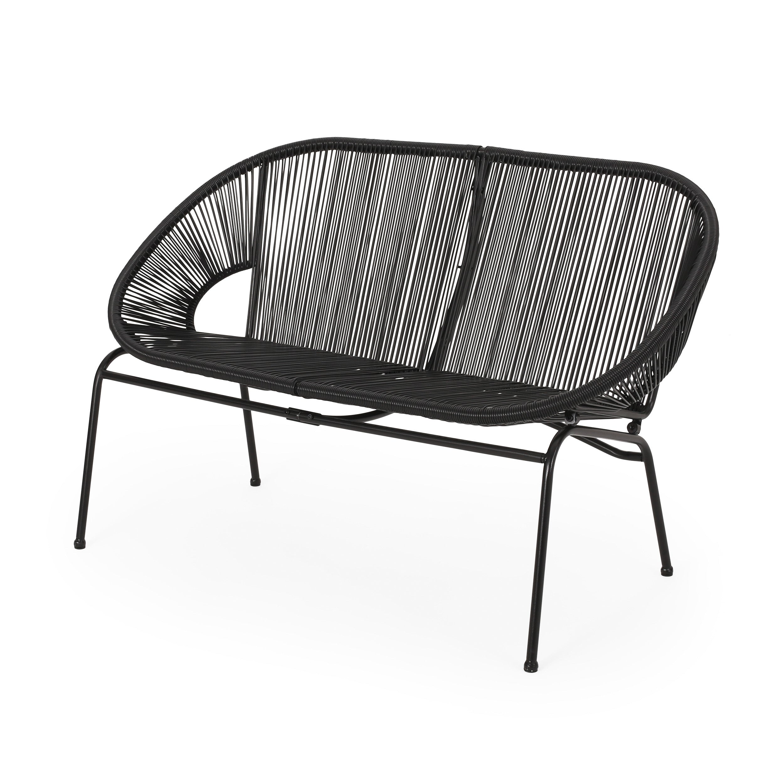 Condessa Loveseat - Stylish and Comfortable Small Sofa for Living Room, Bedroom, or Office - Perfect for Couples, Small Spaces, and Cozy Seating