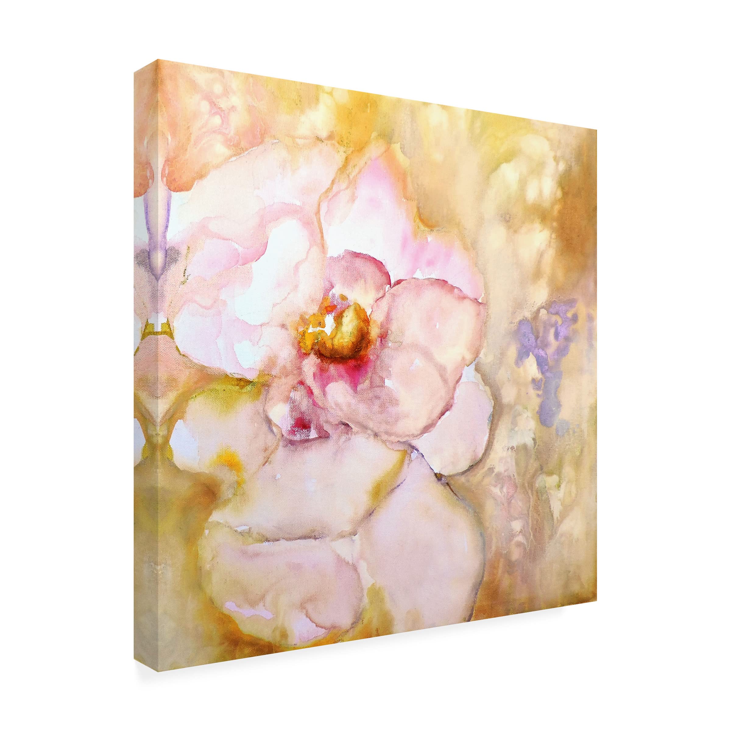 Trademark Fine Art 'Dulzural II' by Leticia Herrera - 35x35 Inch Stretched Canvas Wall Art - Modern Abstract Painting for Living Room, Bedroom & Office Decor