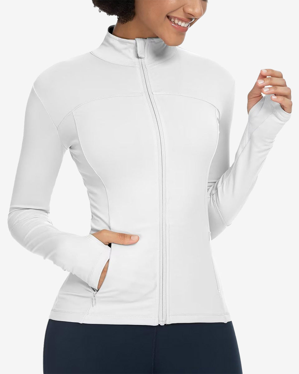 Men's Slim Fit Sports Jacket 80927 - Lightweight Athletic Windbreaker for Running, Gym & Outdoor Activities