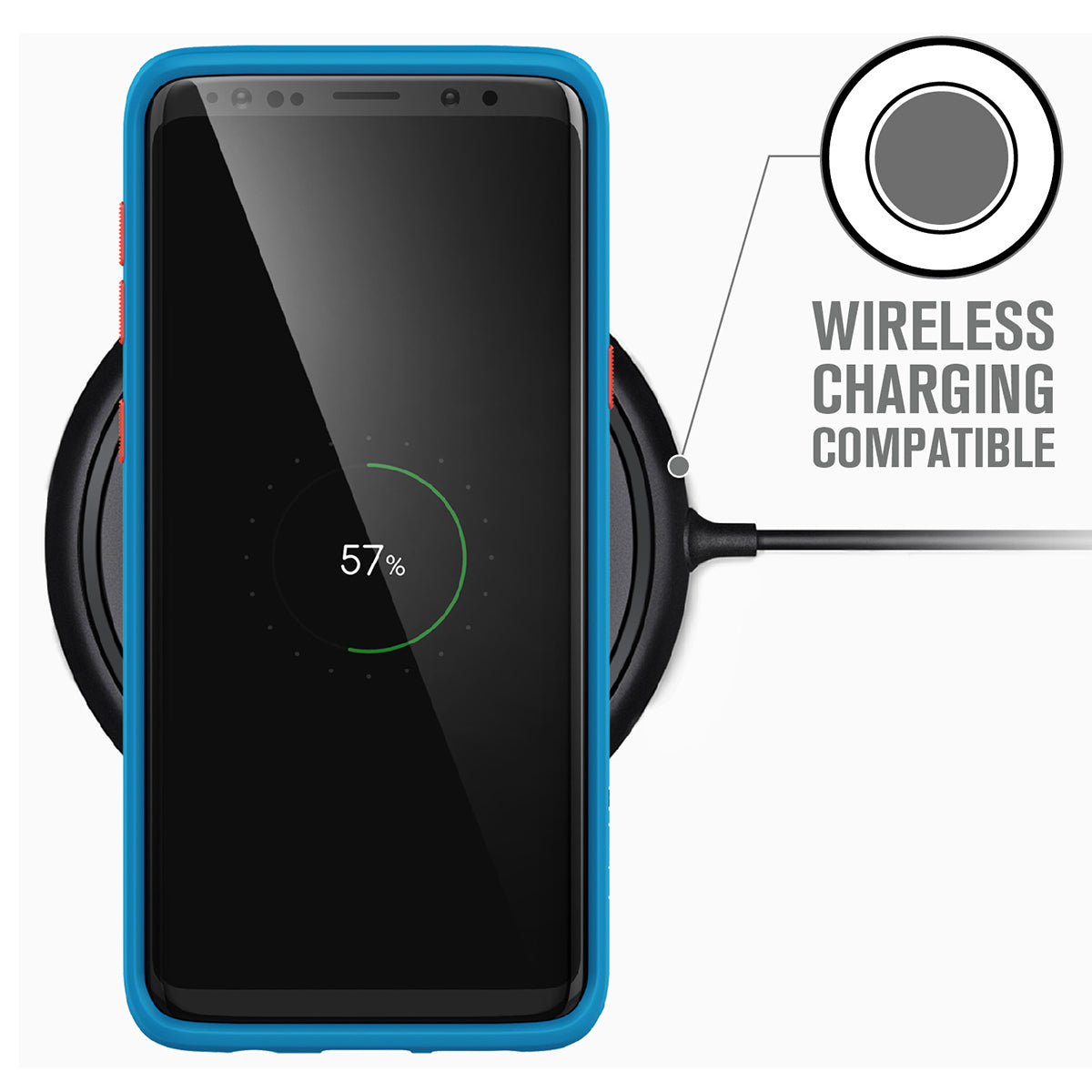 Samsung Galaxy S9 Shockproof Case - Heavy Duty Impact Protection Cover for Samsung Galaxy S9 - Perfect for Outdoor, Travel & Daily Use