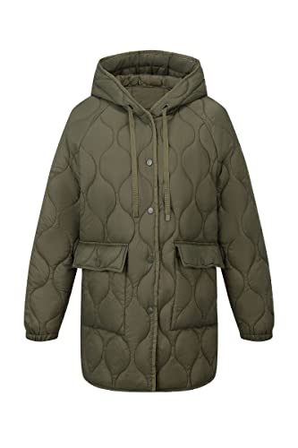 Hooded-green-button Closure