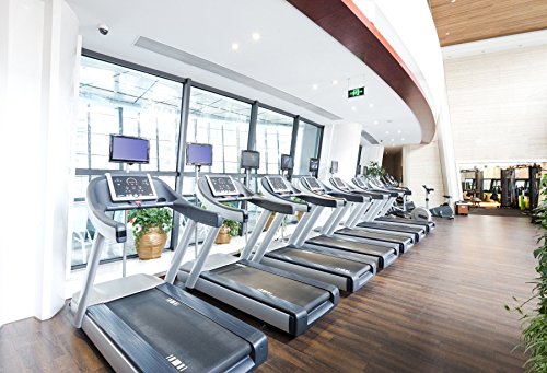OFILA 10x6.5ft Gym Backdrop for Treadmill Workouts | Sports Equipment Photography Background | Perfect for Fitness Clubs, Swimming Pools & Health Studios | Durable Video Shoot Props for Coaches & Trainers | Ideal for Gym Photography, Exercise Videos & Fitness Promotions