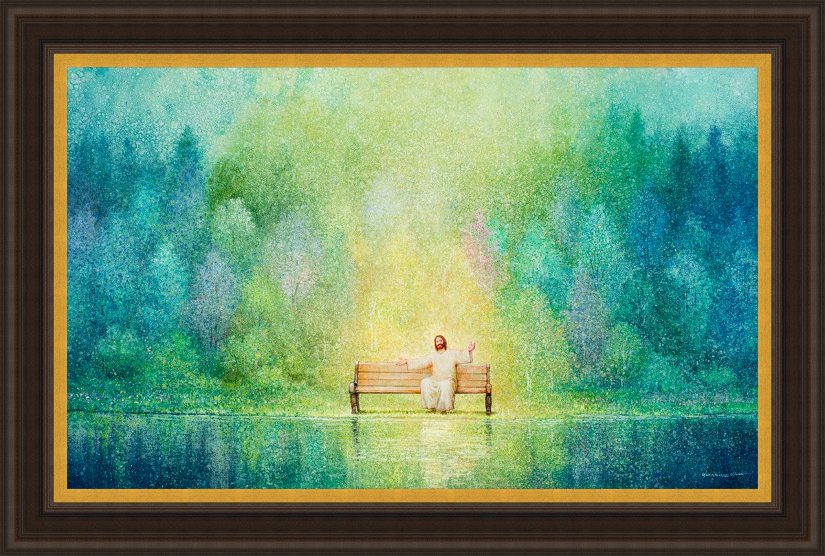 Come Unto Me and I Will Give You Rest - Inspirational Bible Verse Large Wall Art Decor for Living Room, Bedroom & Office - Perfect Christian Home Decor Gift