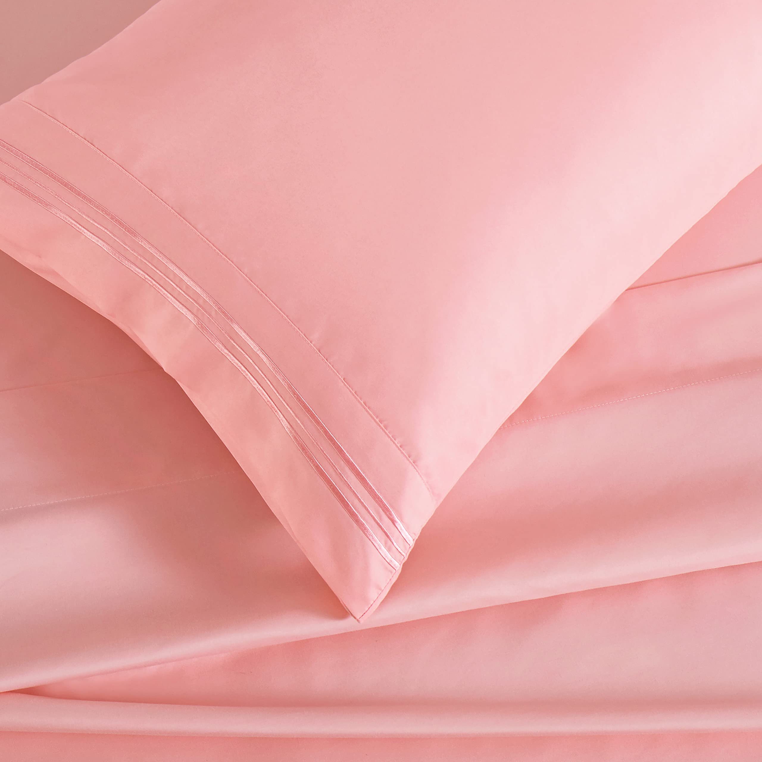 Luxury 1800 Thread Count Microfiber Sheet Set - Full Size Deep Pocket (10-16