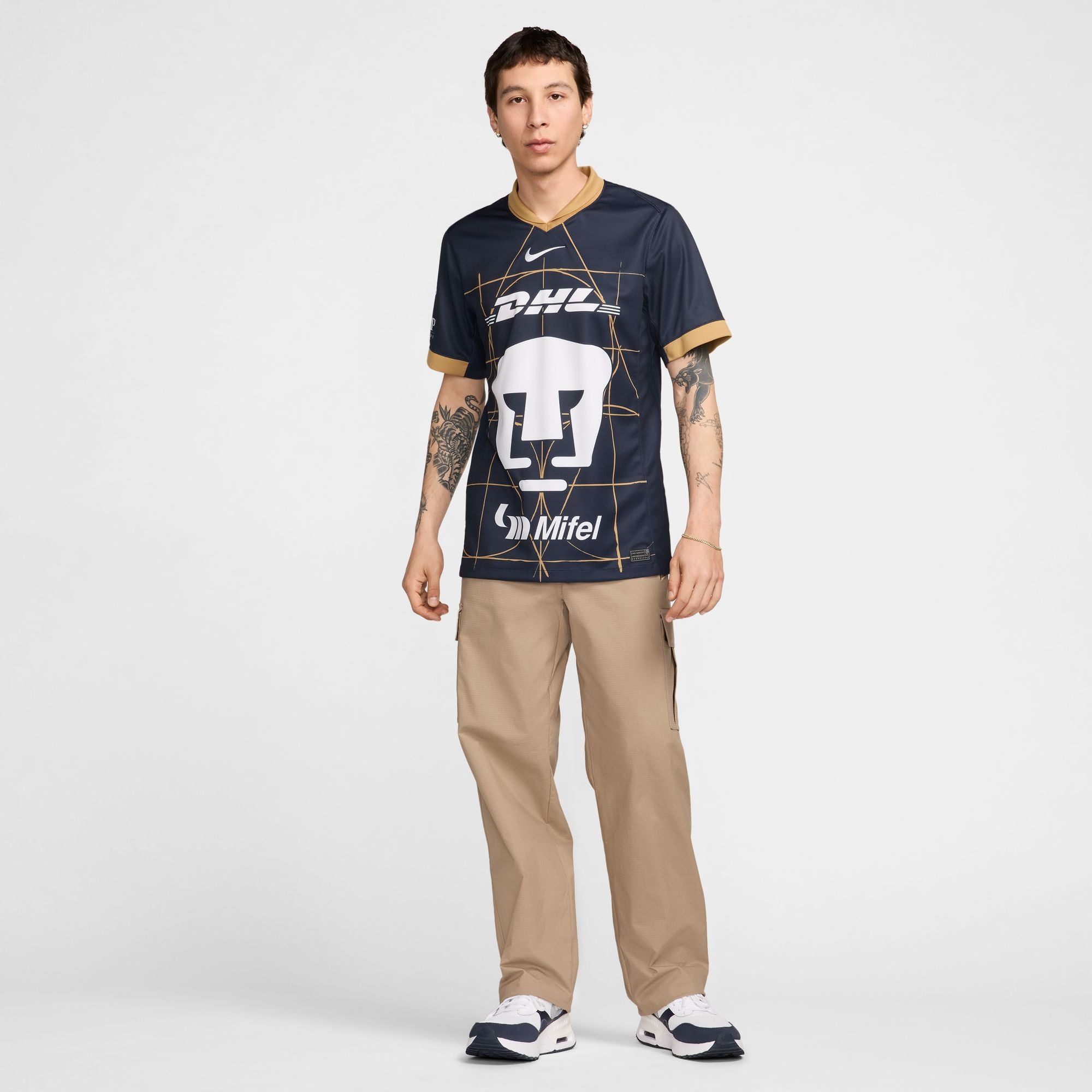 Nike 2024/25 Pumas UNAM Away Jersey - Authentic Soccer Jersey for Men - Perfect for Matchdays, Training & Fan Support