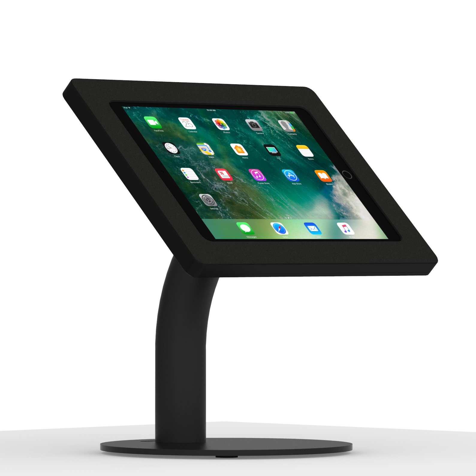 VidaMount iPad Pro 10.5 & Air 3rd Gen Stand - Black Portable Mounting Enclosure Bundle for Home, Office & Classroom Use
