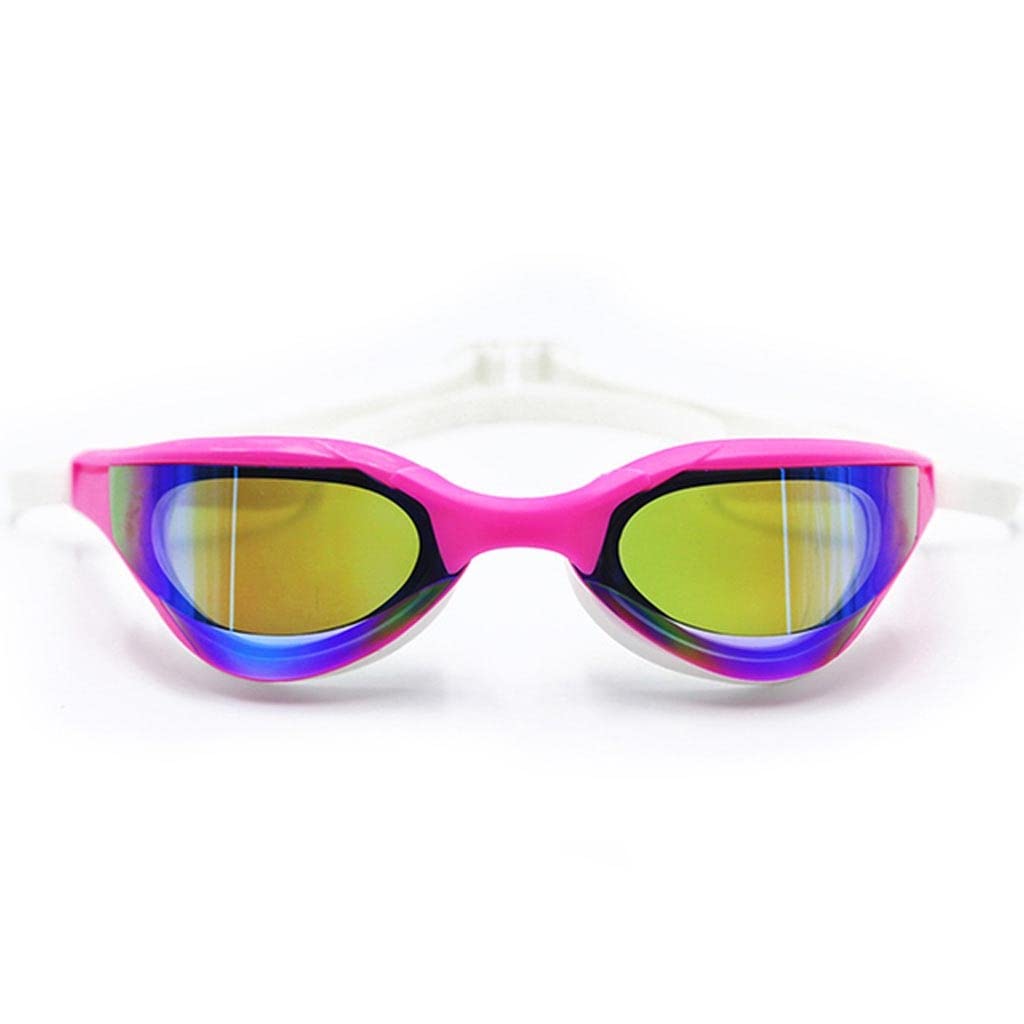Professional Competition Swimming Goggles - Anti-Fog UV Protection Waterproof Swim Glasses for Training & Racing | Ideal for Pool, Open Water & Triathlon (Color: C, One Size)