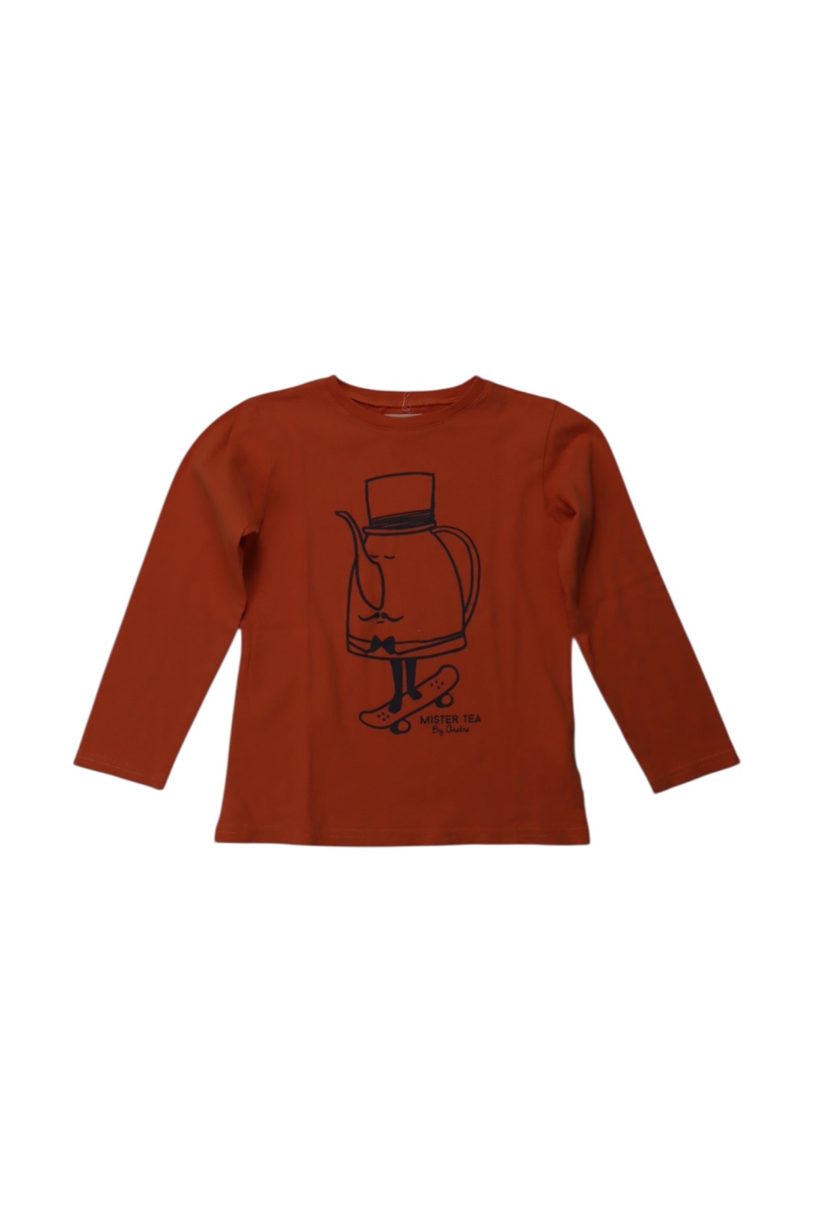 Arsène and The Pipelettes Graphic Long Sleeve T-Shirt for Boys 5T - Cute Cartoon Print Cotton Tee for Kids Playdate, School & Family Outings