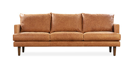 Modern Girona Sofa - Comfortable 3-Seater Couch for Living Room, Lounge & Office - Soft Fabric Upholstery with Sturdy Wooden Frame - Perfect for Relaxing, Entertaining & Small Spaces