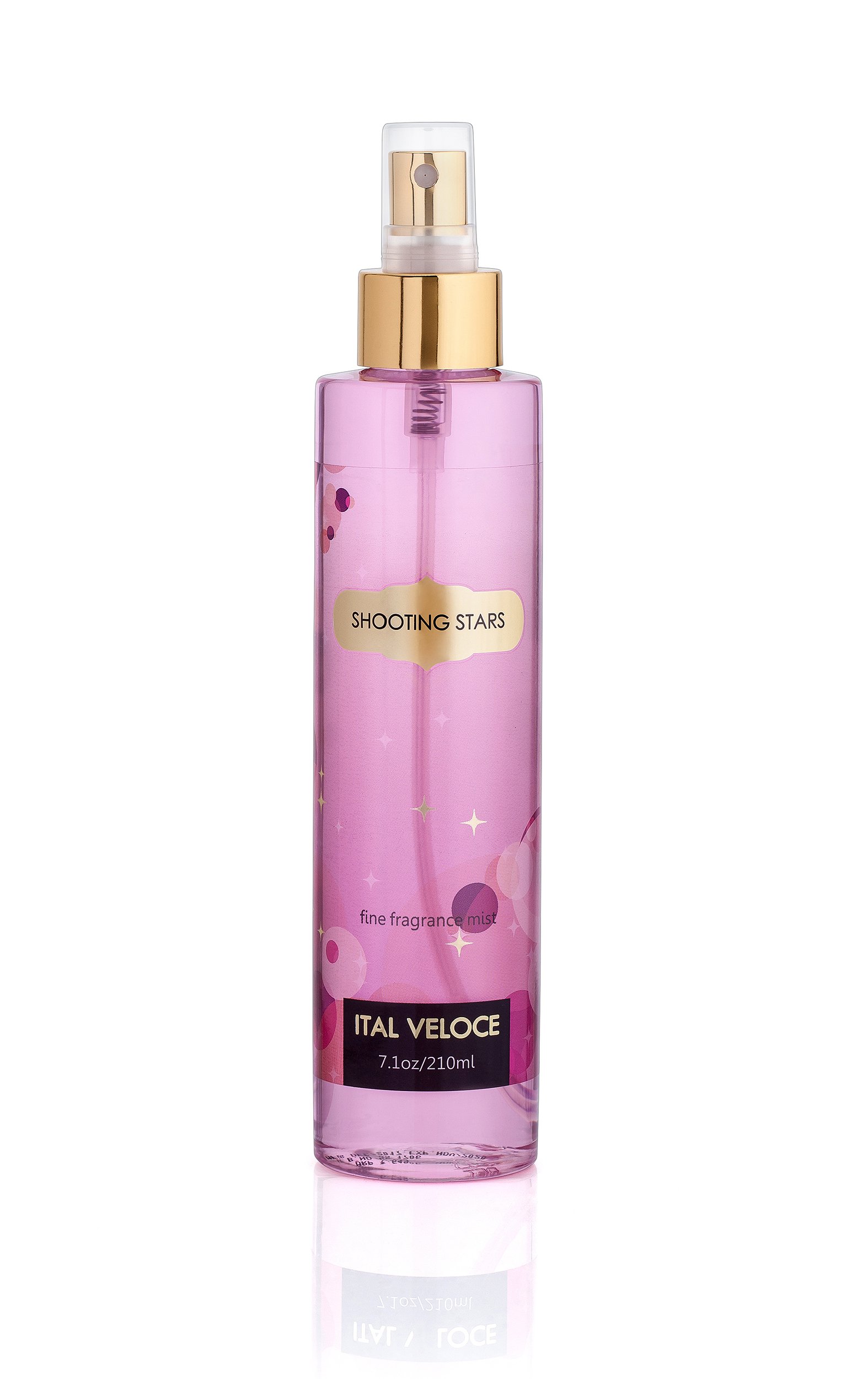 Ital Veloce Shooting Stars Women's Body Spray - Floral Fragrance Body Mist for Women & Girls, 7.1 oz (210ml) - Long Lasting Perfume for Daily Use, Work, Date Night & Special Occasions