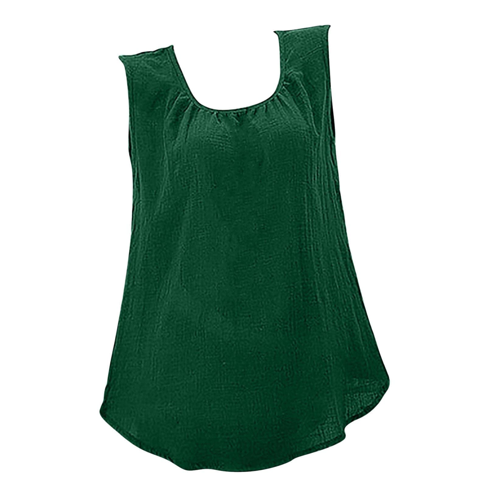 Women's Sexy Floral Print Tank Tops - Sleeveless Crewneck Casual Blouses & T-Shirts for Summer, Beach, Party & Everyday Wear