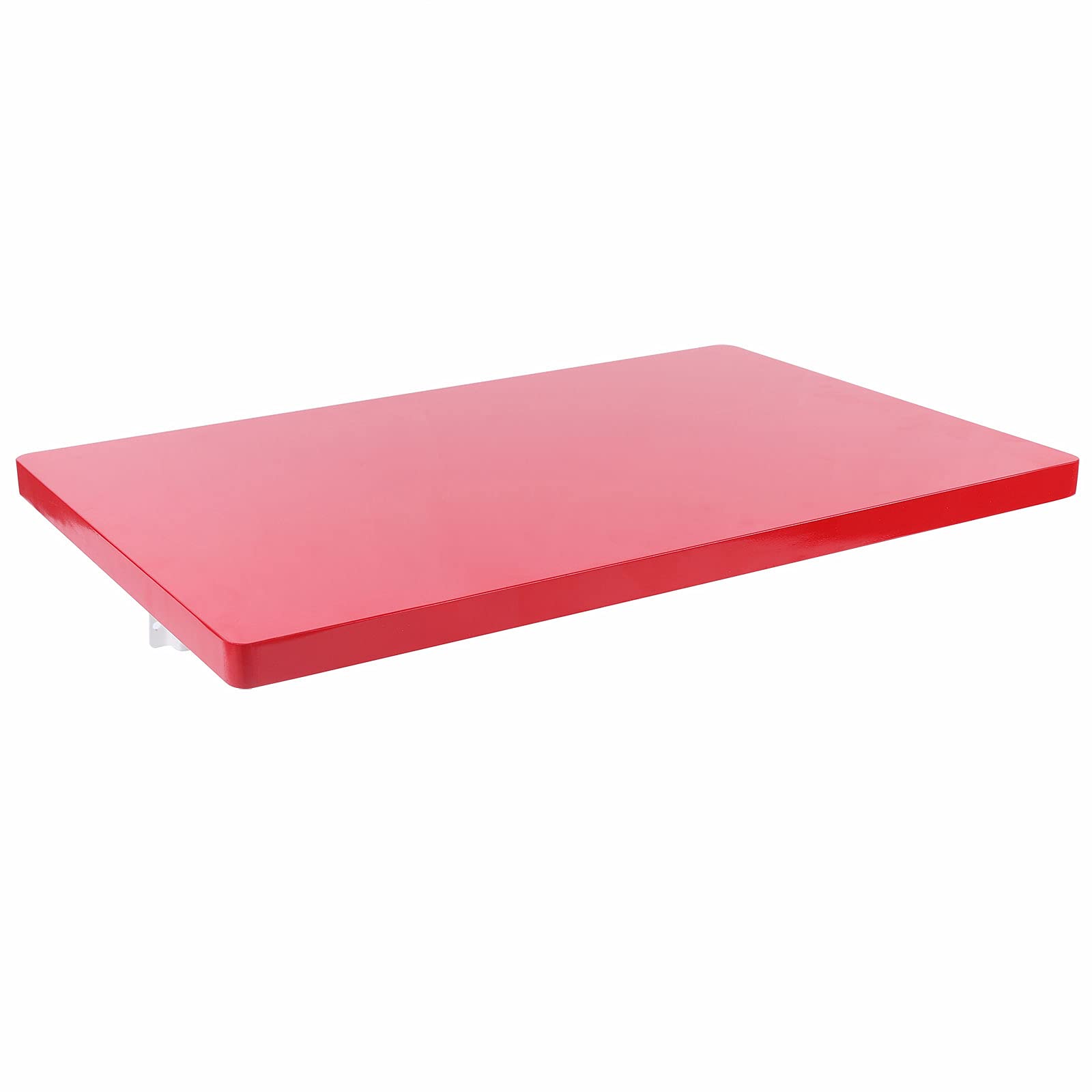 Floating Wall Mounted Desk - 60CM Folding Computer Table for Home, Kitchen, Bedroom & Office | Space-Saving Red Wall Desk for Small Spaces & Compact Living Areas