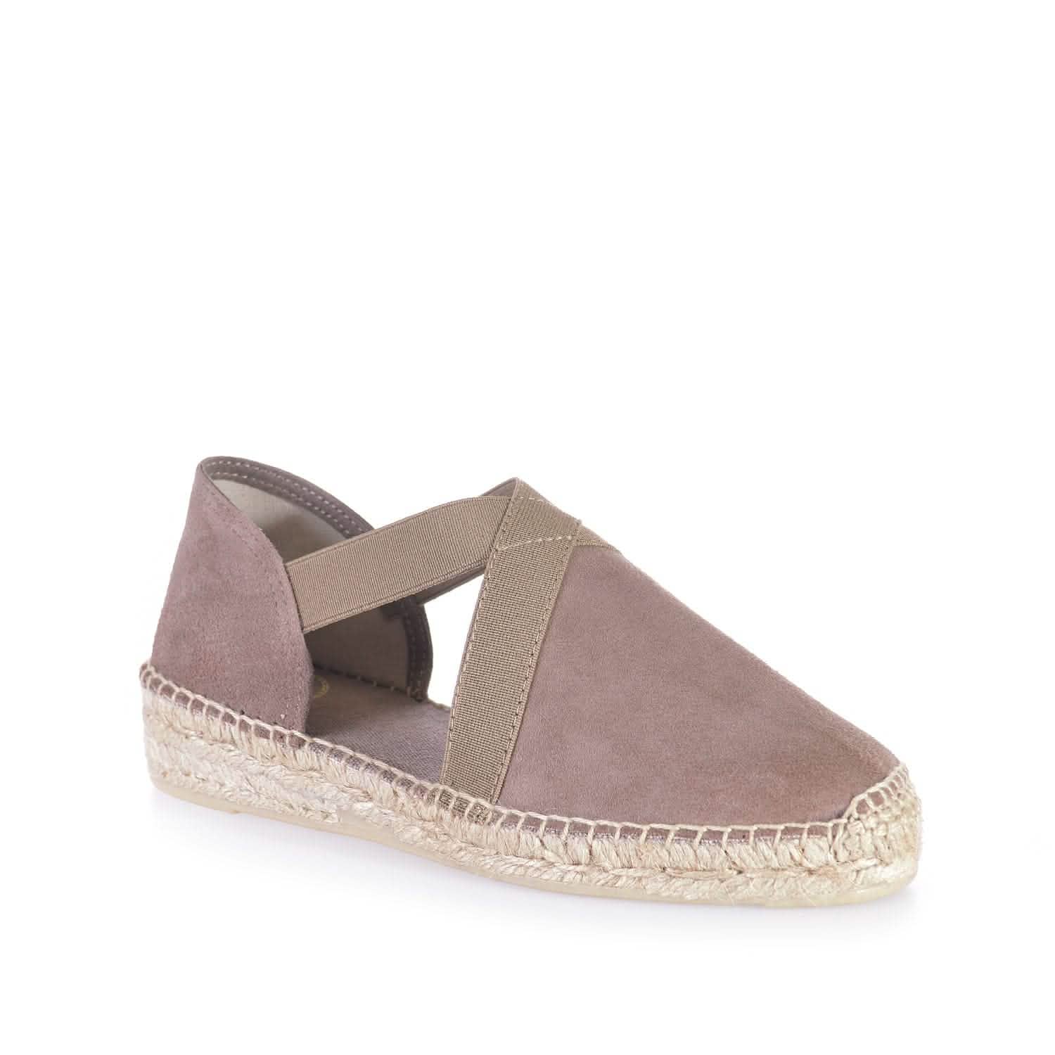 Women's Plain Suede Leather Wedge Espadrilles - Comfortable Casual Summer Shoes for Beach, Vacation & Everyday Wear | Enar A