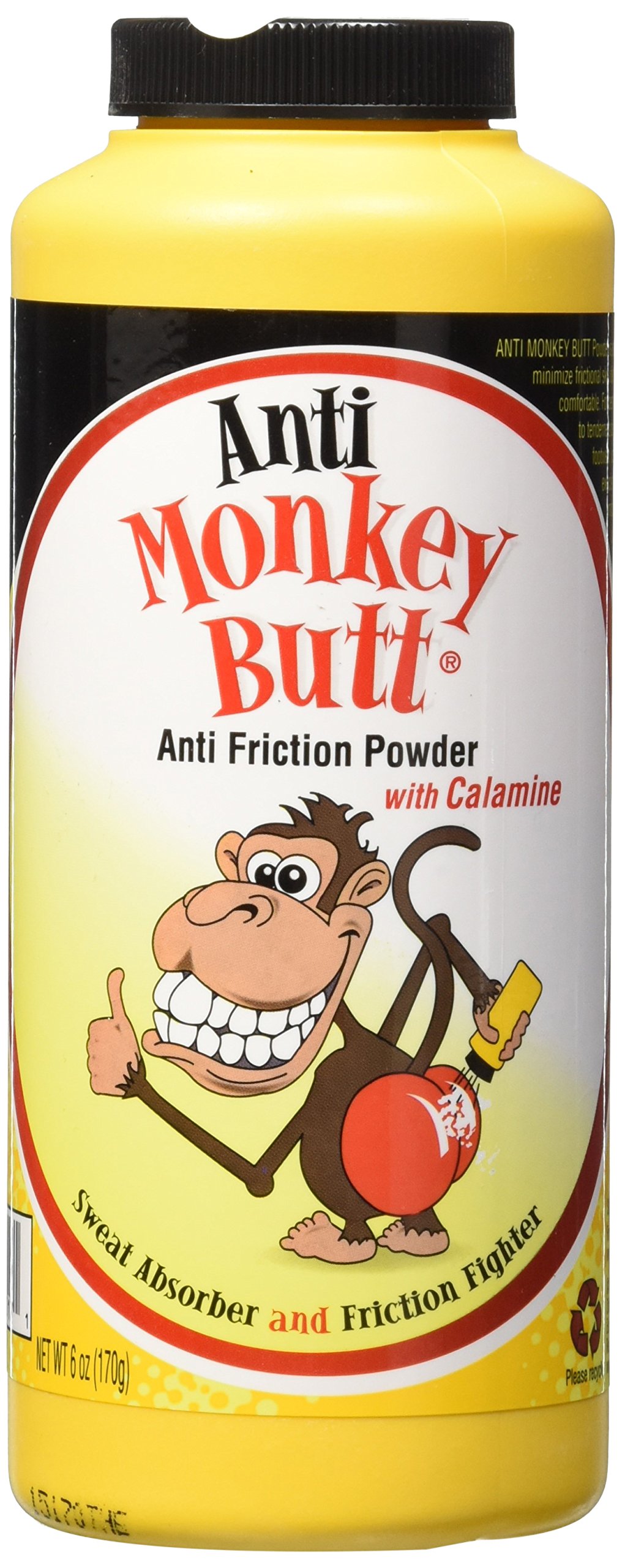 Anti Monkey Butt Powder - Talc-Free Body Powder for Chafing & Sweat Relief - Ideal for Athletes, Outdoor Enthusiasts & Hot Weather Use