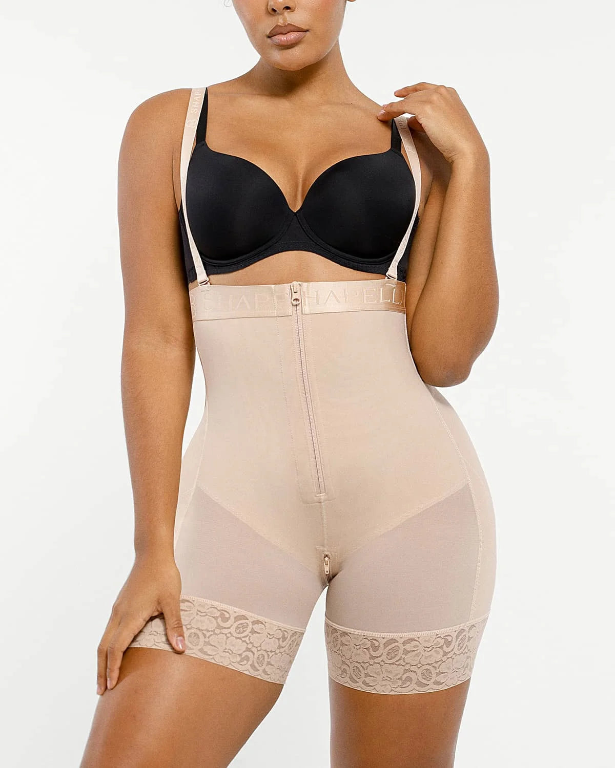 AirSlim® Firm Tummy Control Shapewear Bodysuit with Butt Lifting - Slimming Underwear for Women, Perfect for Workout, Wedding & Everyday Wear