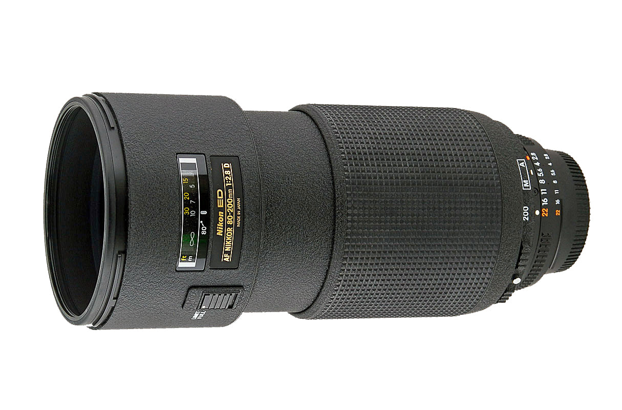 Nikon AF ED 80-200mm f/2.8D Push-Pull Zoom Lens for DSLR Cameras - Professional Telephoto Lens for Sports, Wildlife & Portrait Photography (Used/Pre-Owned)