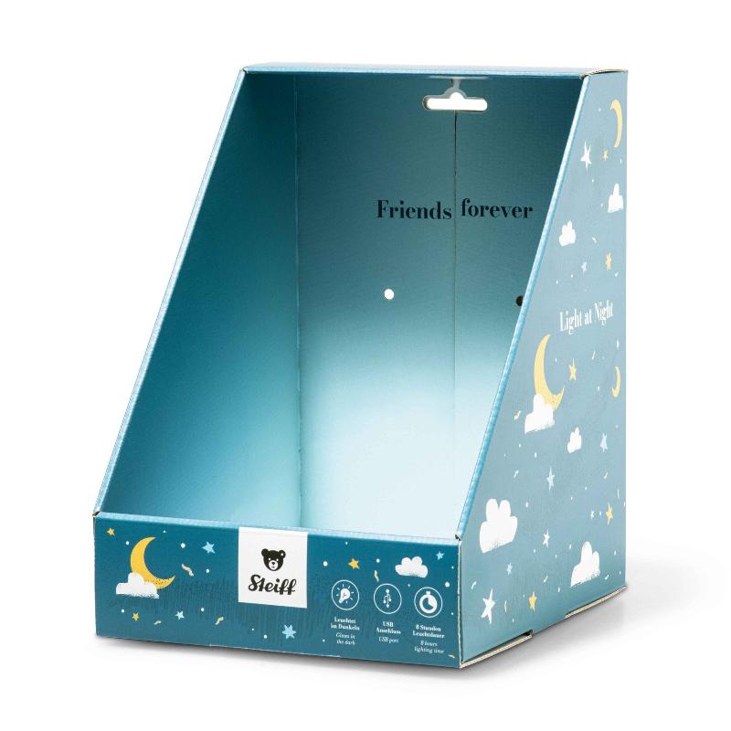 Spott Stegosaurus Night Light Soft Toy - Cute Dinosaur Plush with Gentle Glow for Kids' Bedroom, Nursery, and Sleep Aid