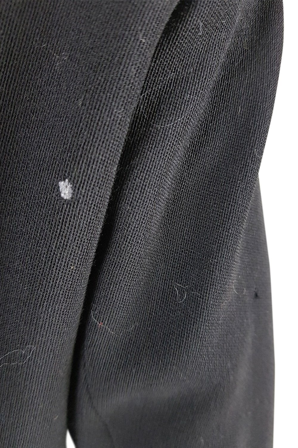 LORETTA DI LORENZO Women's Black Embroidered Wool Jacket - Italian Size 40 | Elegant Winter Coat for Office, Dinner Dates & Special Occasions