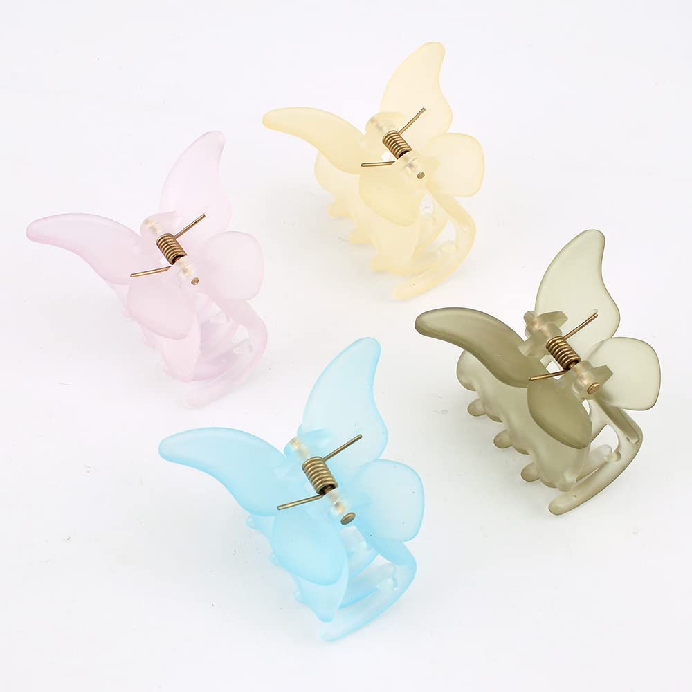 Canitor Small Butterfly Hair Clips - 1.9