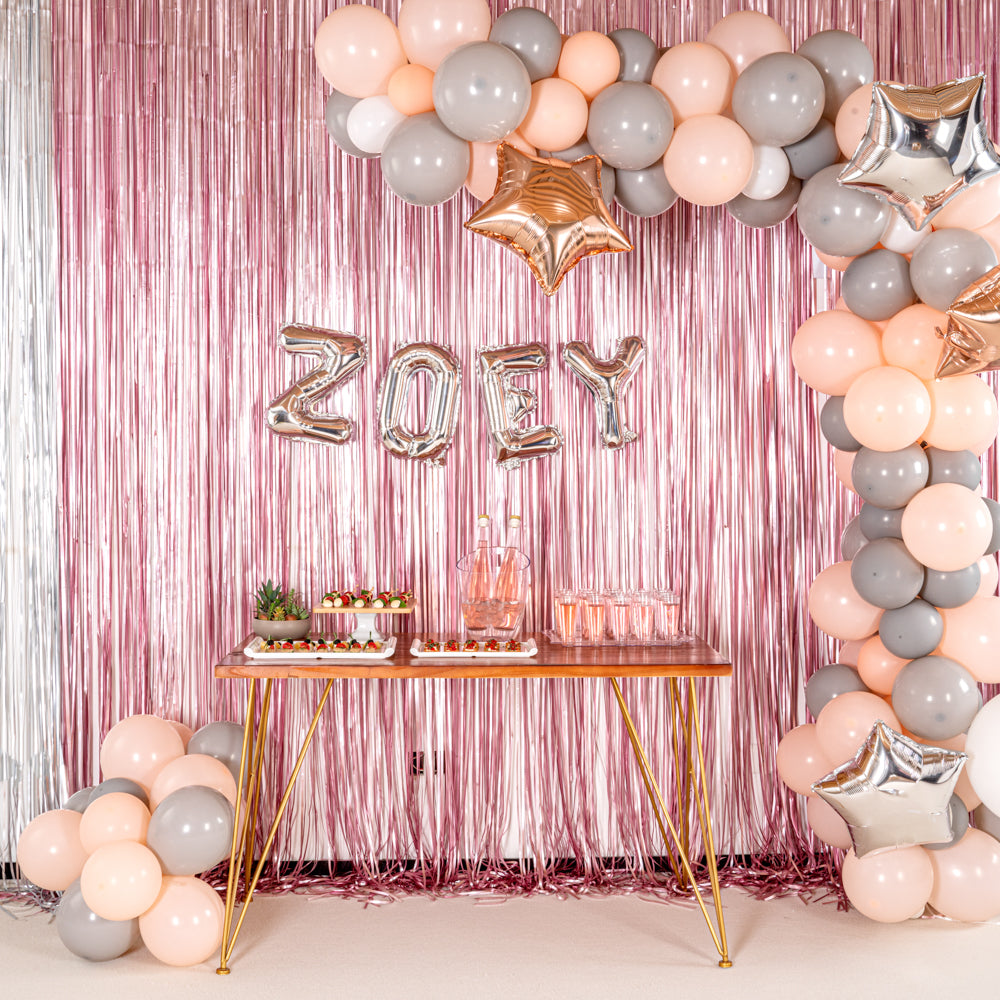 Balloonify Silver Mylar Letter Z Balloon - 16 Inch Large Alphabet Foil Balloon for Birthday Parties, Baby Showers & Graduation Decorations - 1 Count Box