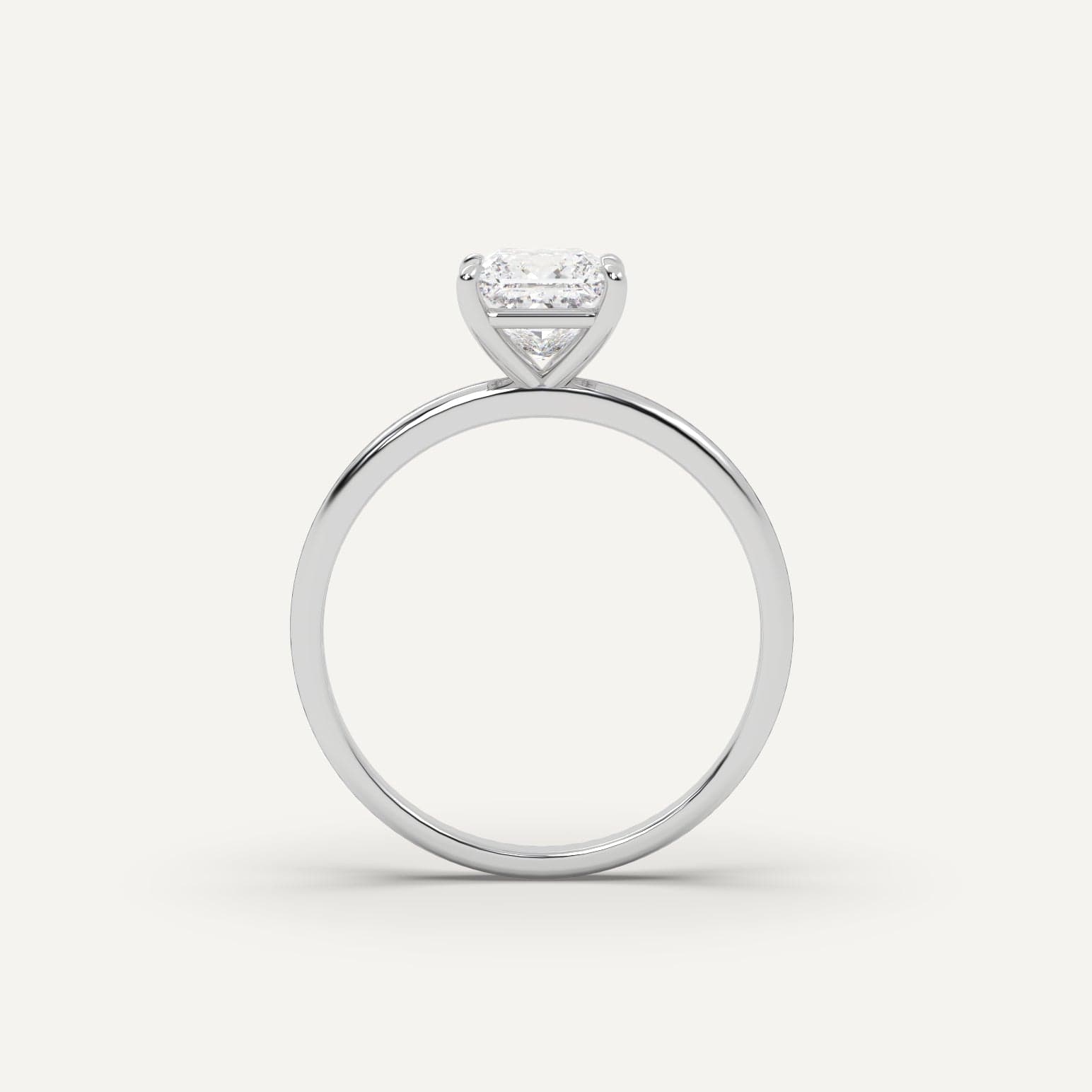 1 Carat Princess Cut Diamond Ring - Elegant Solitaire Engagement Ring for Women | Perfect for Proposals, Anniversaries & Special Occasions