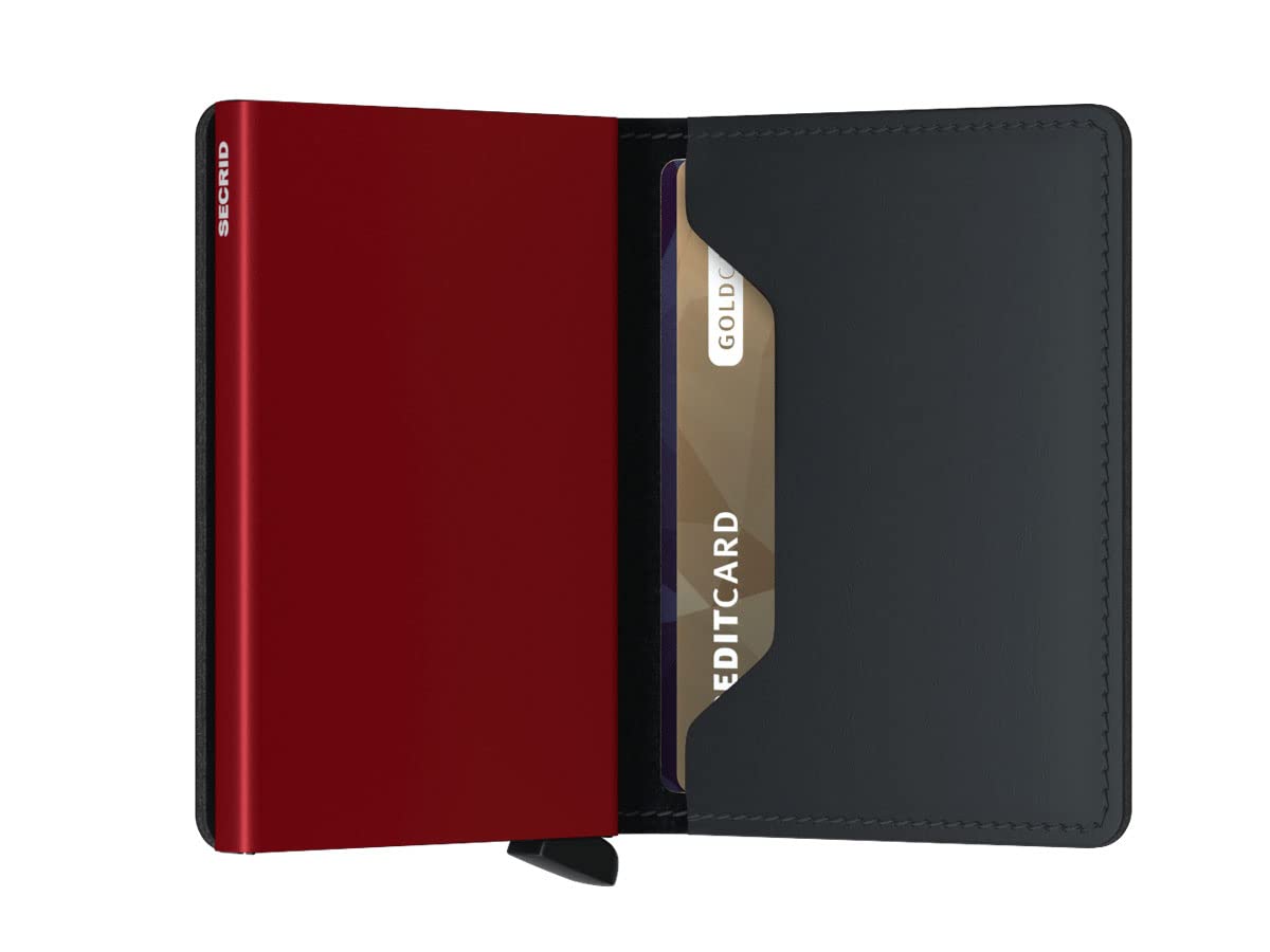 Secrid Slim Wallet - RFID Blocking Minimalist Wallet for Men & Women | Matte Finish | Perfect for Everyday Carry & Travel