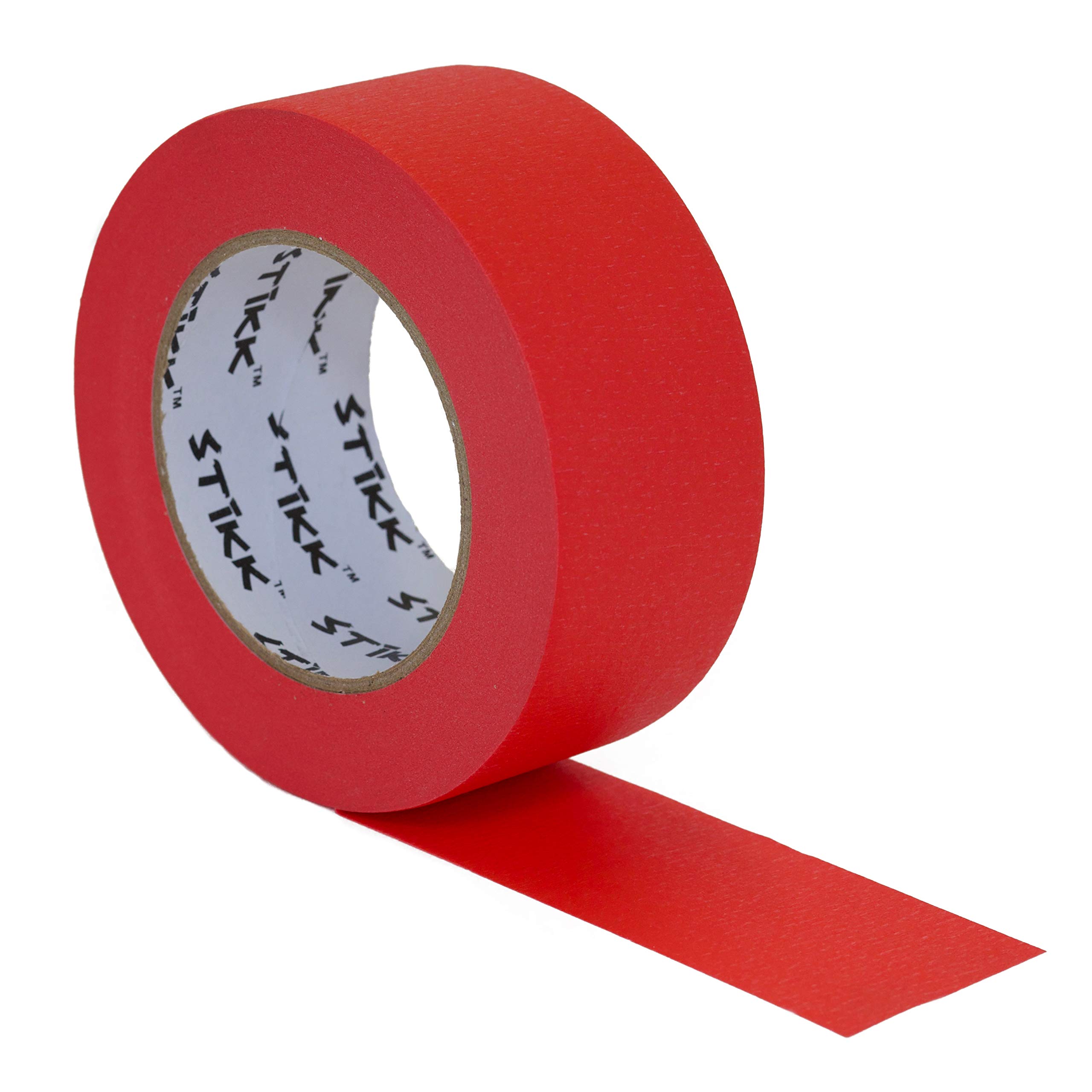 STIKK Premium Painter's Tape - 2 Inch x 60 Yards (1 Pack) - Residue-Free Masking Tape for Walls, Edges, Trim & Ceilings - Perfect for DIY Painting Projects, Home Renovation & Professional Use - Ideal for Clean Lines on Wood, Drywall & Glass Surfaces