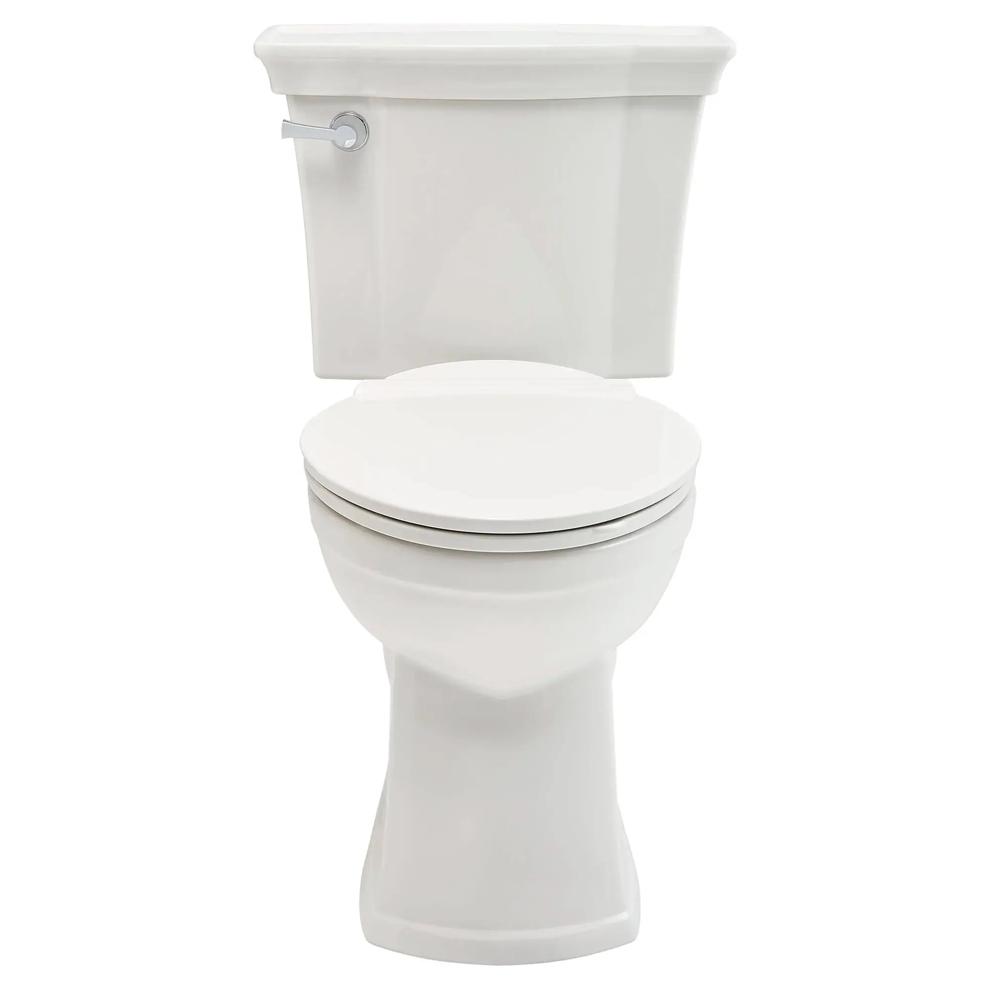 Estate® VorMax® Plus 1.28 GPF/4.8 LPF Elongated Toilet with Seat - Chair Height Two-Piece Design for Comfortable Bathroom Experience | Perfect for Modern Homes and Commercial Spaces