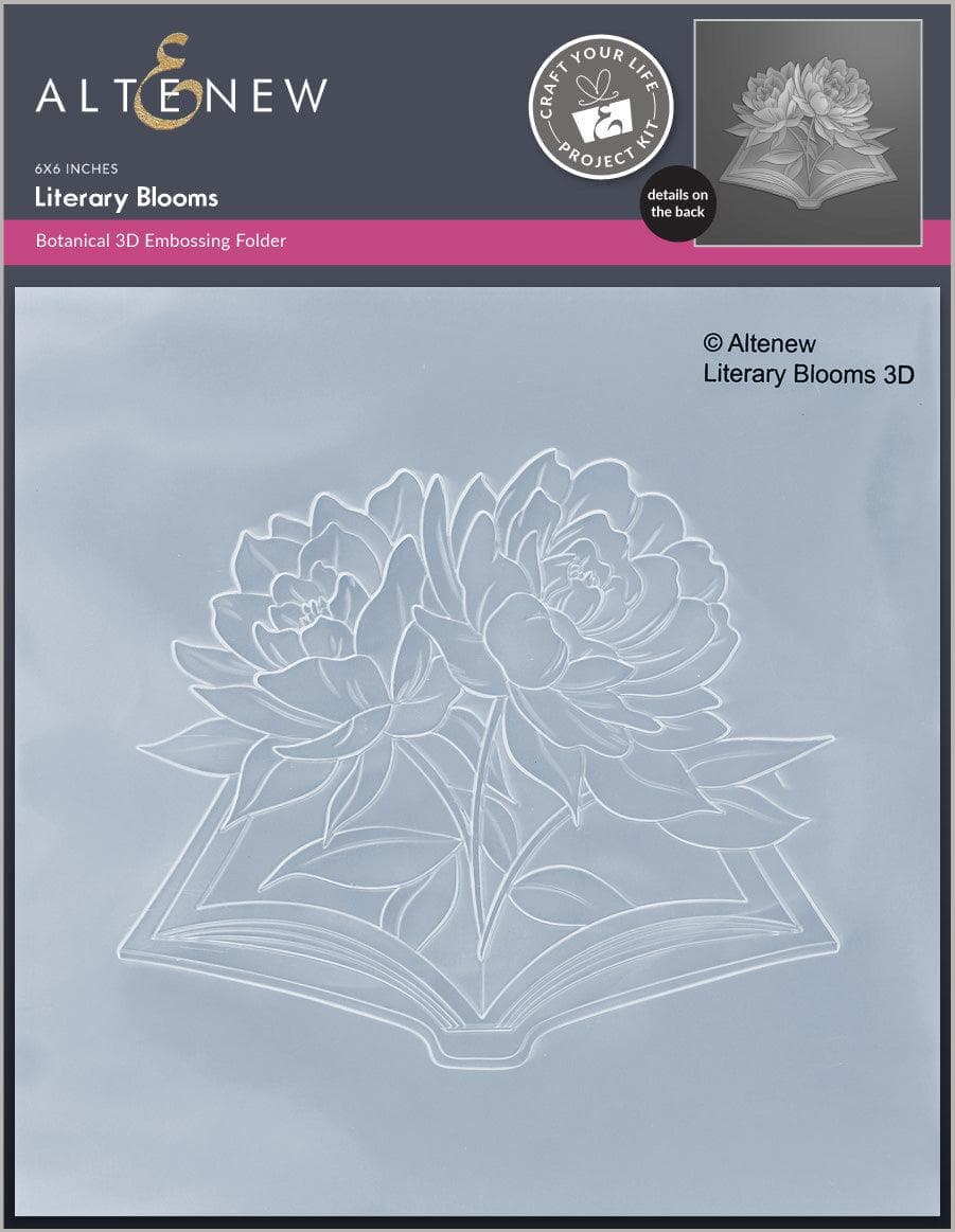 DIY Craft Your Life Project Kit: Literary Blooms - Handmade Paper Flower Making for Home Decor, Wedding, Party & Gift Giving