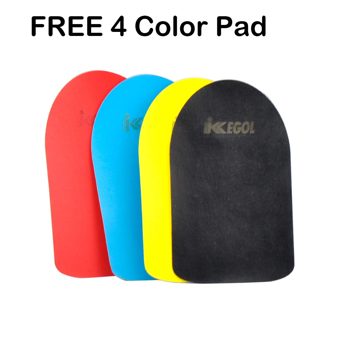 iKKEGOL USB Foot Pedal Switch for Gaming & PC Control - Black Metal HID Programmable with 3-Color Mat | Hands-Free Operation for Gamers & Streamers