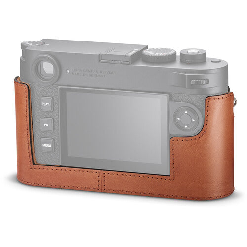 Leica M11 Camera Protector Case in Cognac Brown - Premium Leather Cover for Leica M11 Digital Camera | Perfect for Travel, Outdoor Photography & Everyday Protection
