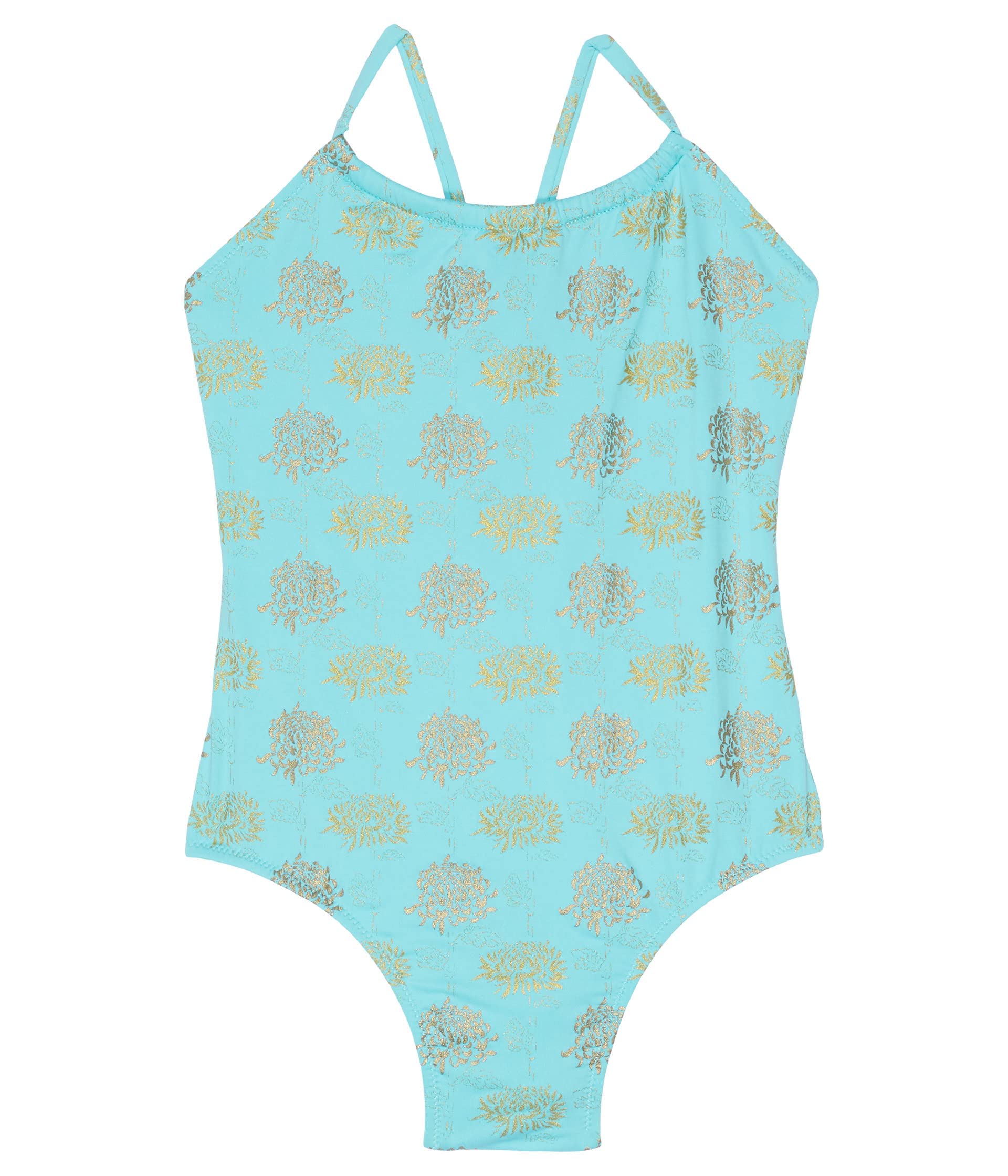 Vilebrequin Iridescent Flower Swimsuit for Girls - Toddler, Little Kids & Big Kids | UV Protection, Quick Dry | Perfect for Beach, Pool & Summer Vacations
