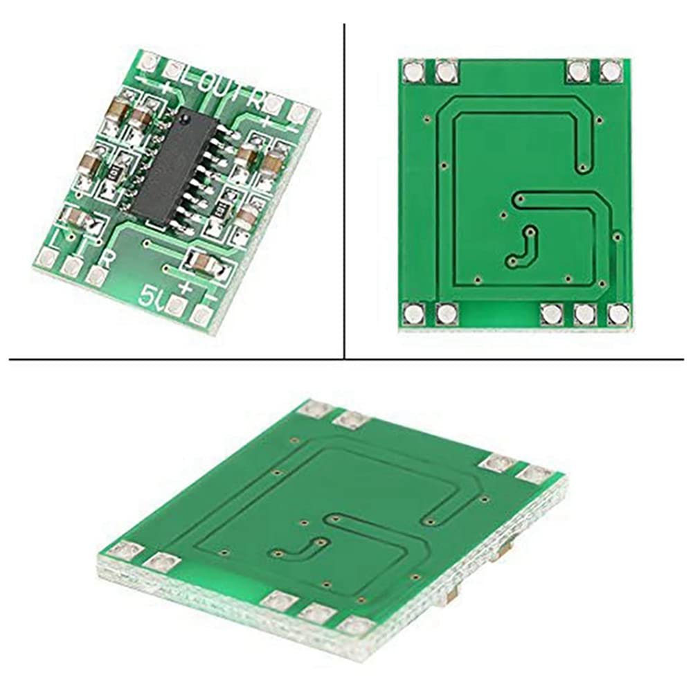 10Pcs PAM8403 Digital Audio Amplifier Board - 2x3W Class D Power Amp Module, 5V DC for DIY Speakers, Home Theater & Car Audio Systems