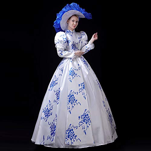 Victorian Rococo Dress for Women - Elegant Maiden Costume Inspired by 18th Century Fashion | Perfect for Renaissance Fairs, Cosplay, and Themed Parties
