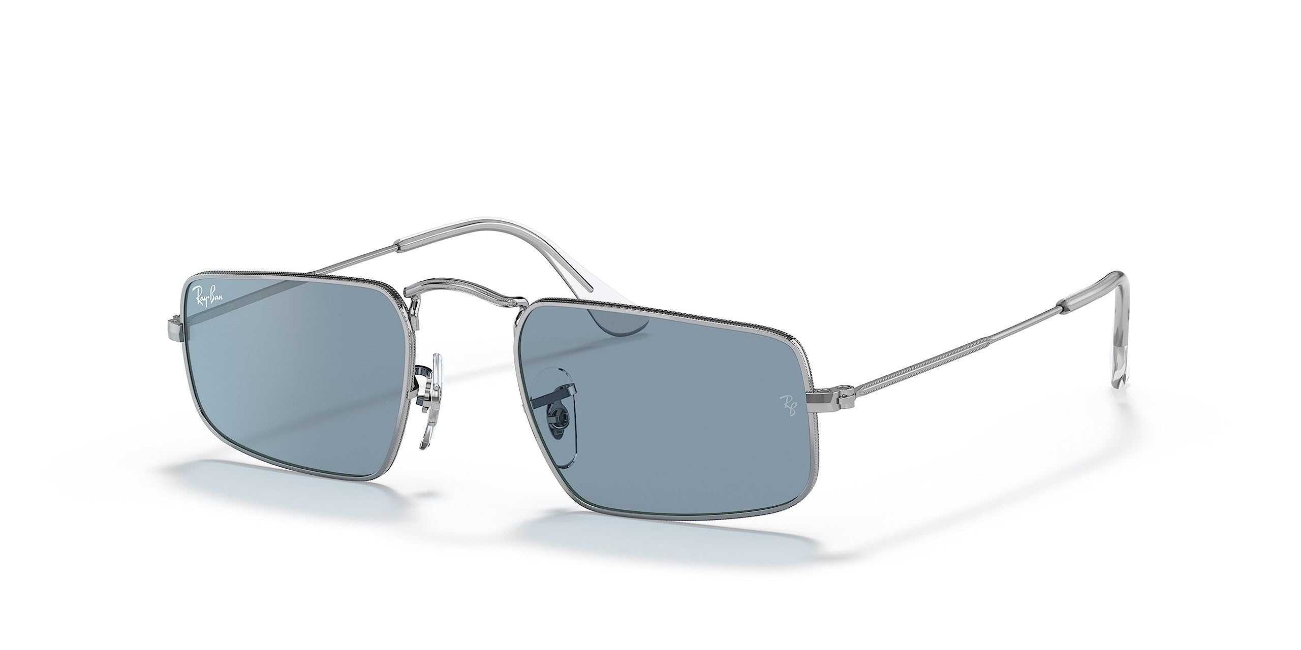 Ray-Ban RB3957 Julie Rectangular Sunglasses for Women - Polarized UV Protection - Classic Fashion Shades for Driving, Beach & Outdoor Activities