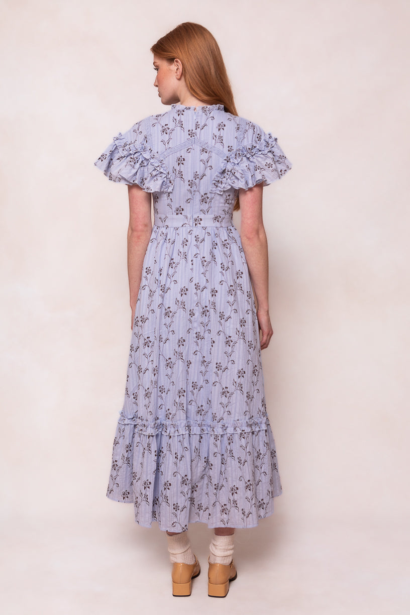 Shae Blue Dress for Women | Elegant & Comfortable | Perfect for Parties, Weddings & Casual Outings