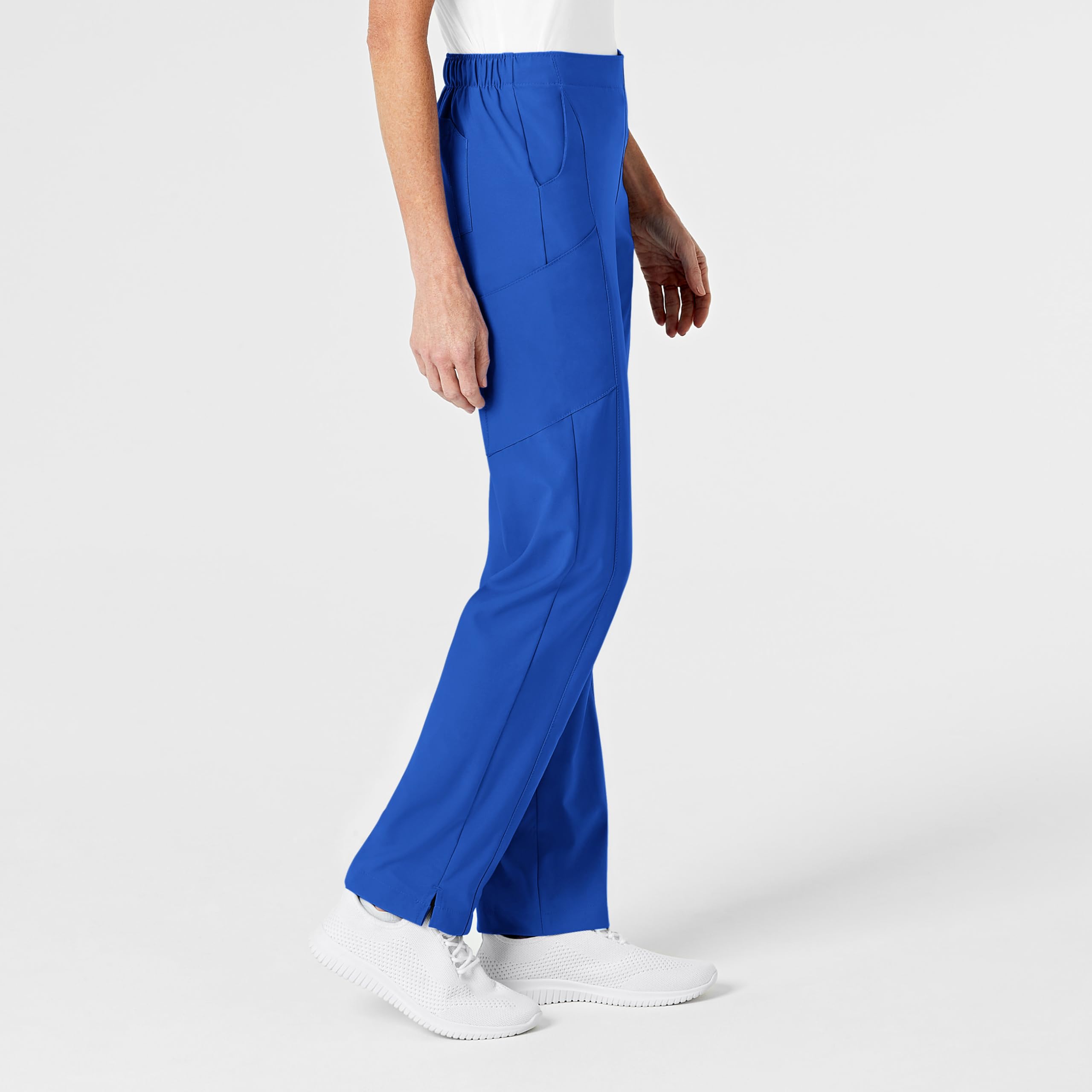 WonderWink Women's Tall Cargo Pants Flat Front - Comfortable Workwear for Nurses, Medical Professionals & Outdoor Activities