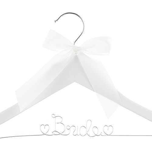 White With Silver Wire