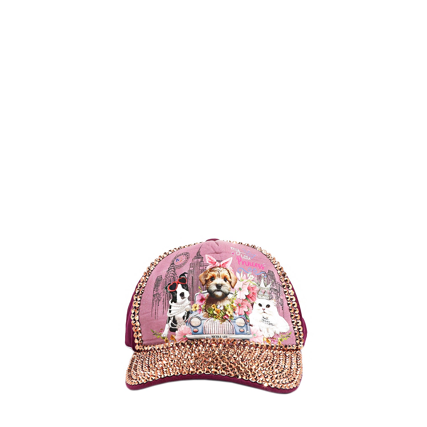 Sparkling Rhinestone Embroidered Baseball Cap for Women - Stylish Fashion Accessory for Parties, Weddings & Outdoor Events
