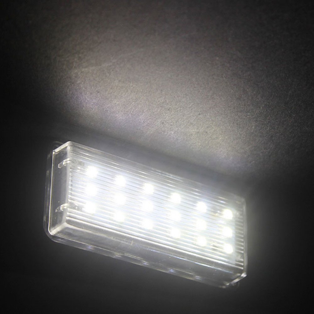 Premium LED White Rear License Plate Light - Error-Free Car Styling for Toyota Land Cruiser 120 Prado, Land Cruiser 200 & Lexus GX470 - Bright Illumination for Night Driving & Enhanced Vehicle Appearance