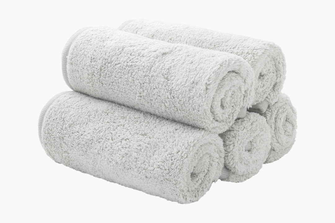 Premium 5-Pack Luxury Face Cloths - Soft Microfiber Makeup Remover & Skincare Towels for Gentle Cleansing, Spa & Travel Essentials