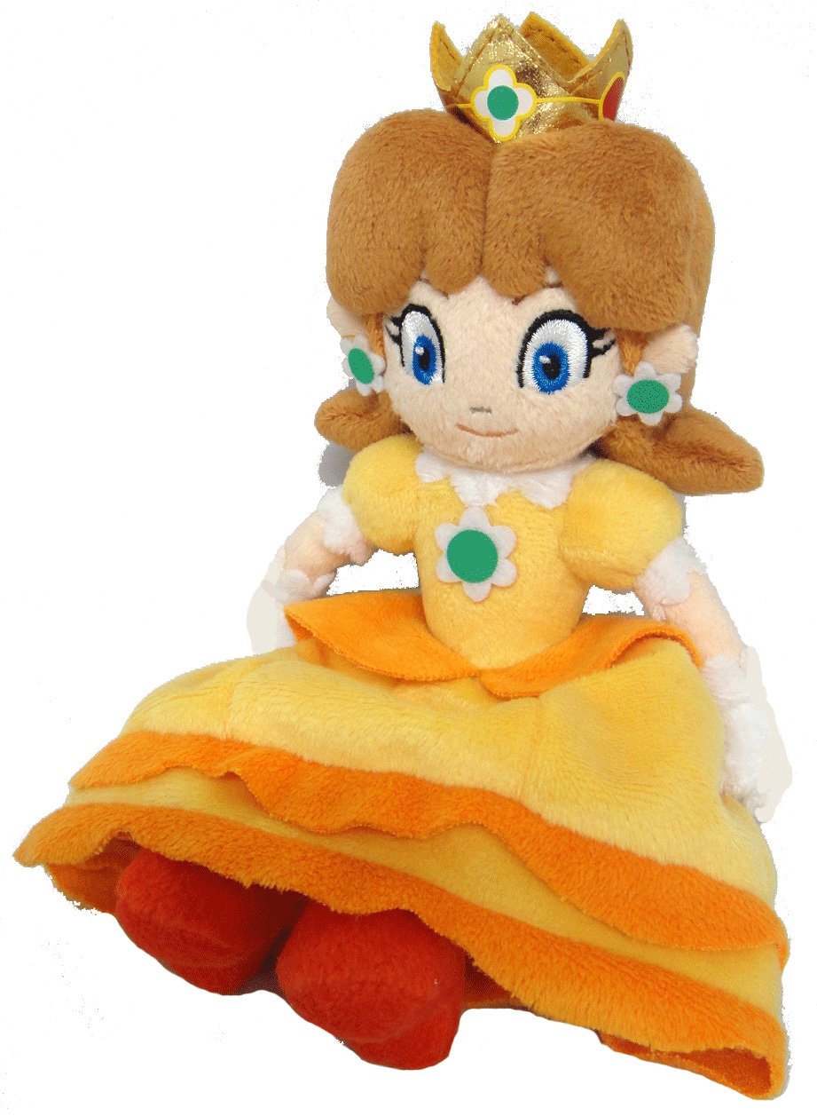 Sanei Super Mario Princess Daisy Plush Doll - 12