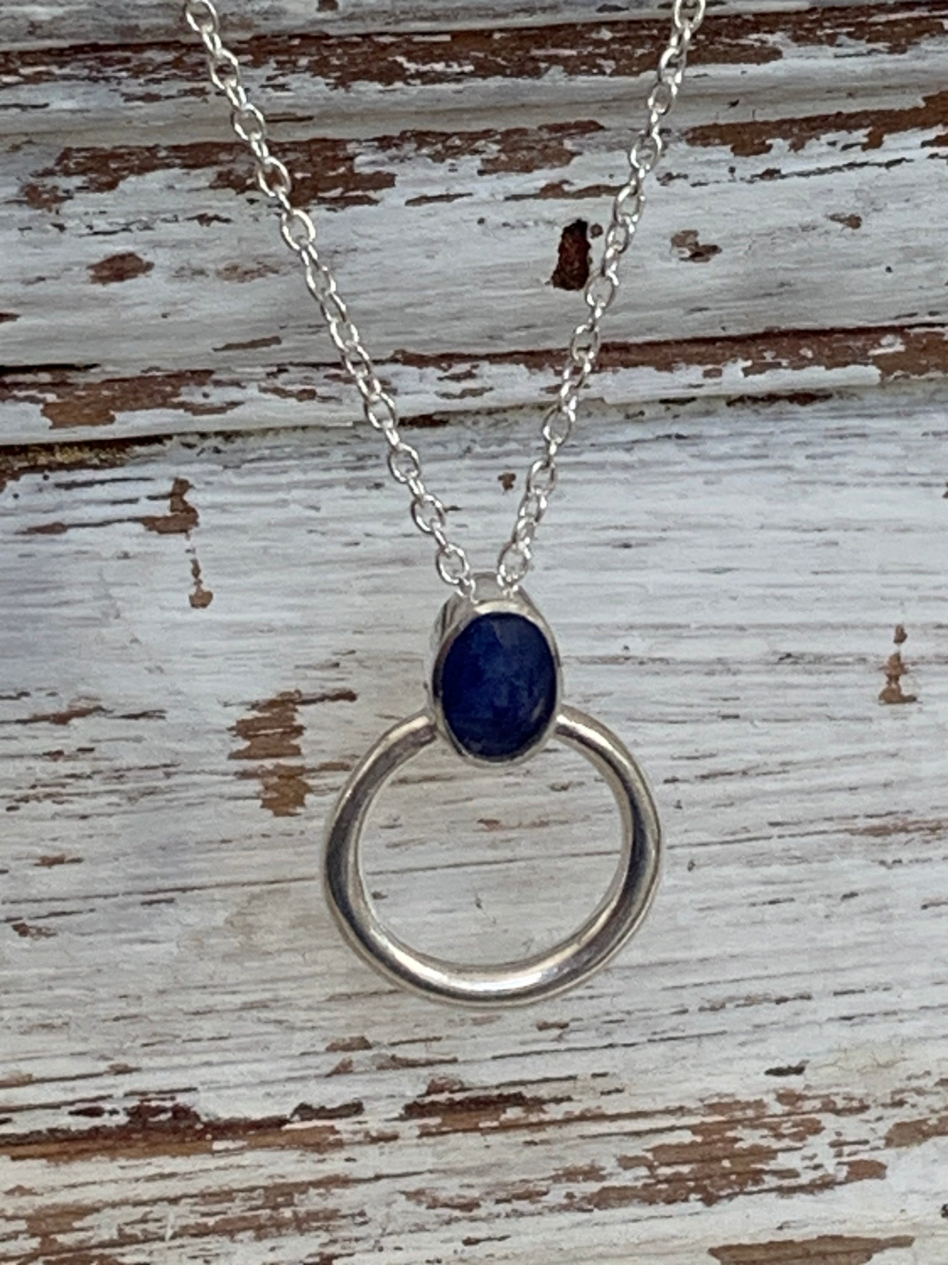 Ionite Silver Necklace for Women - Healing Crystal Jewelry for Energy, Protection & Wellness | Perfect for Meditation, Yoga & Everyday Wear