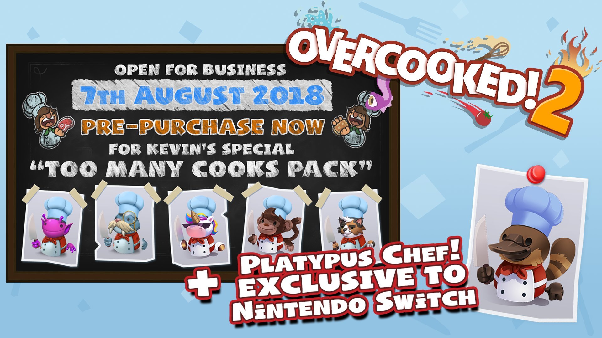 Overcooked! 2 - Nintendo Switch Game | Multiplayer Cooking Simulation for Family & Friends | Perfect for Parties & Game Nights